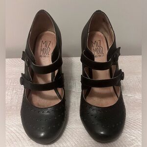 Miz Mooz Elegant Black Heels